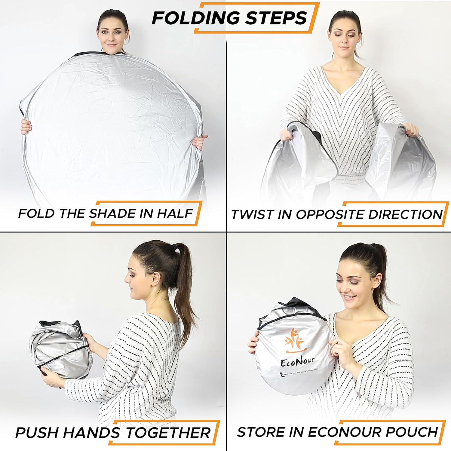 EcoNour Car Windshield Sun Shade